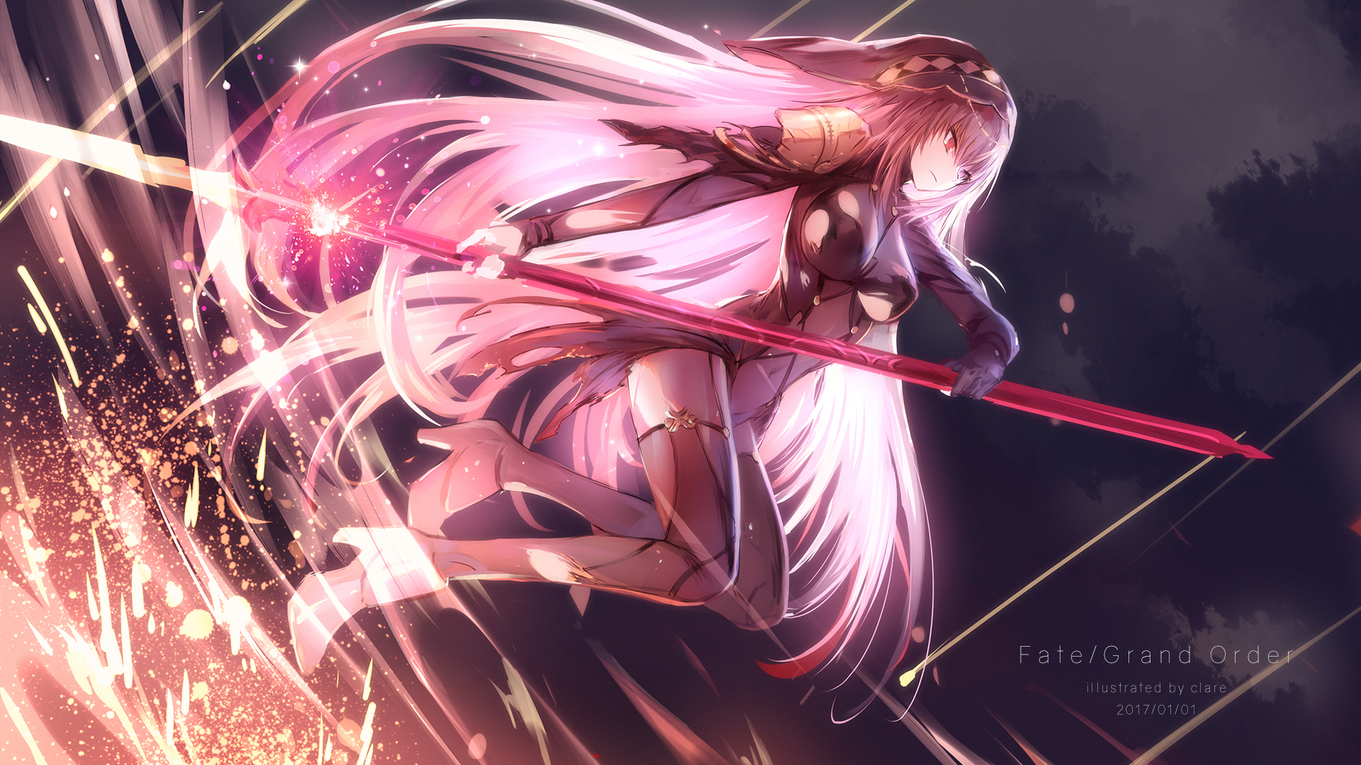 80 Scathach Fate Grand Order Hd Wallpapers And Backgrounds