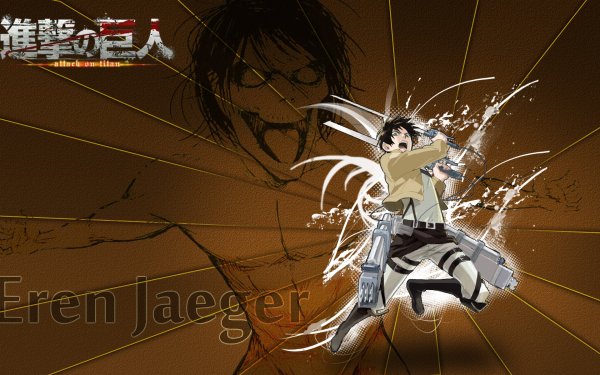 Anime Attack On Titan Eren Yeager HD Wallpaper | Background Image