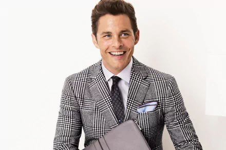 blue eyes smile actor American Celebrity James Marsden HD Desktop Wallpaper | Background Image
