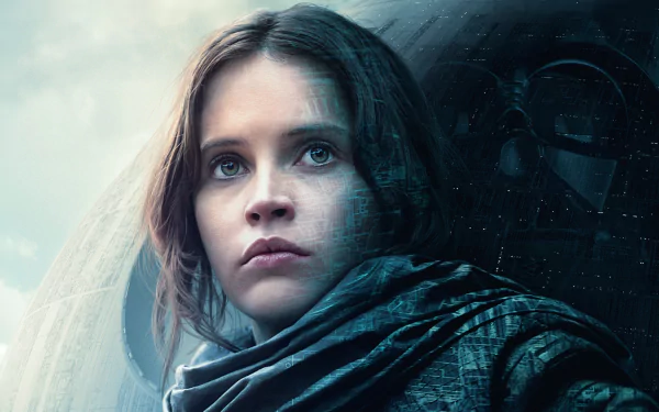 Darth Vader Jyn Erso movie Rogue One: A Star Wars Story HD Desktop Wallpaper | Background Image