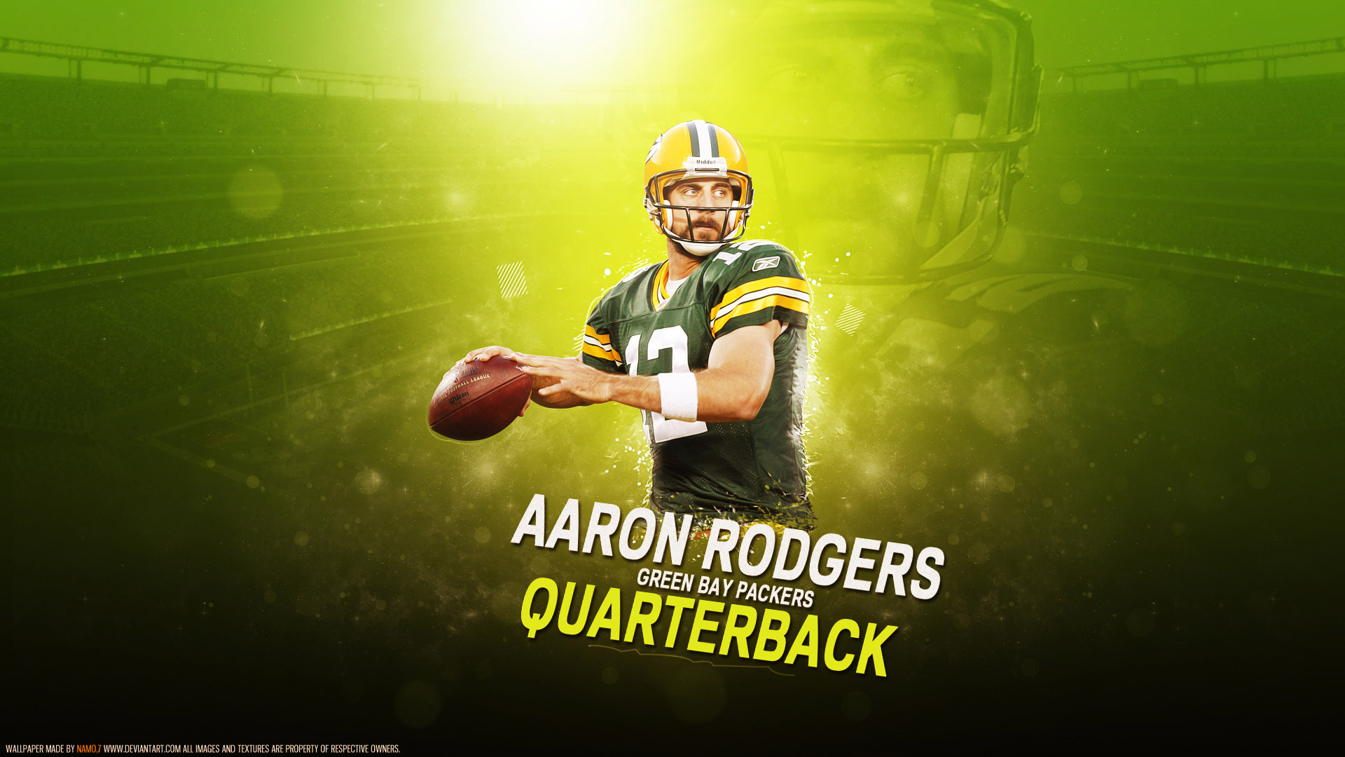 Aaron Rodgers Desktop Wallpaper (1280x800) : r/GreenBayPackers