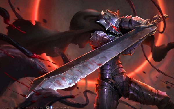 Anime Berserk Guts Sword Armor HD Wallpaper | Background Image