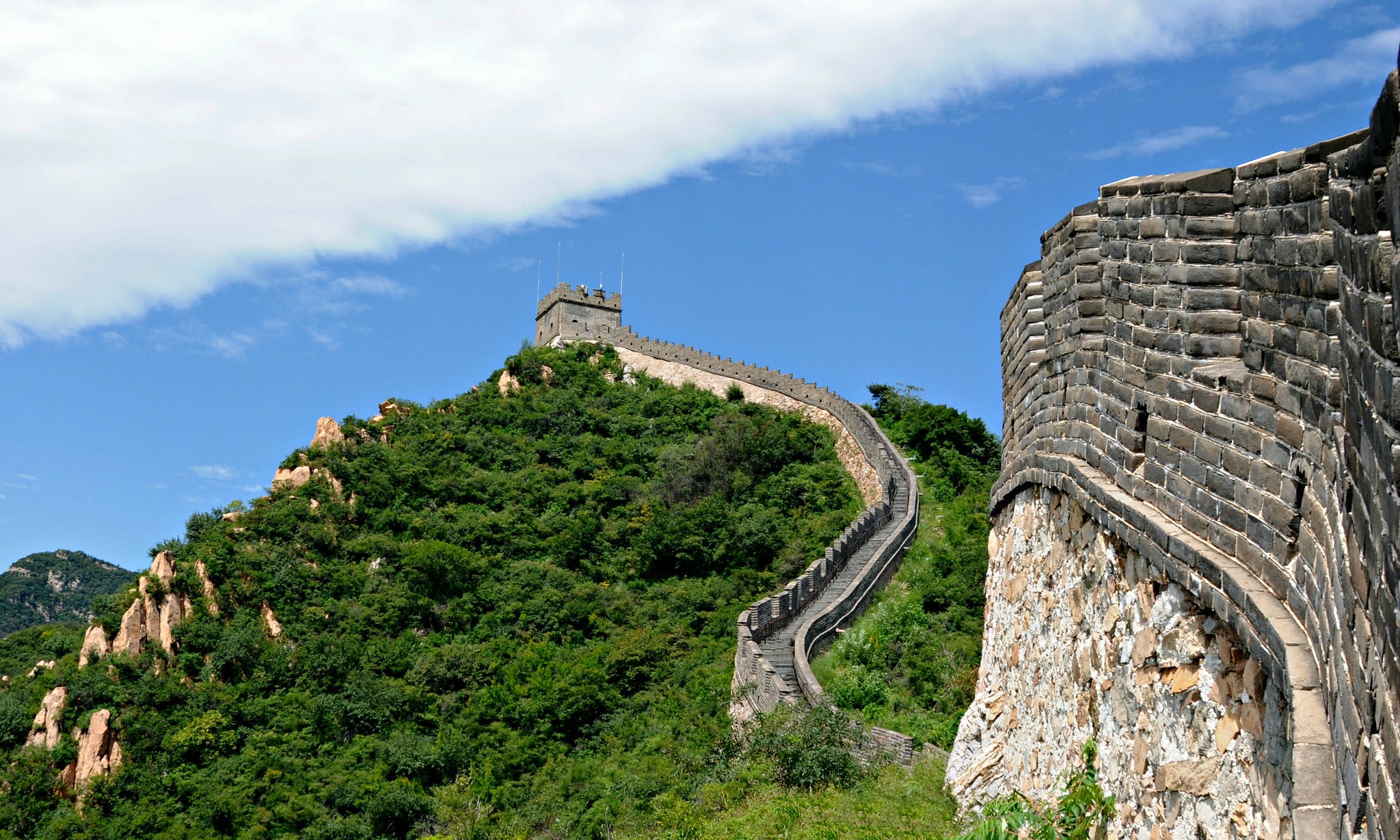Download China Man Made Great Wall Of China HD Wallpaper