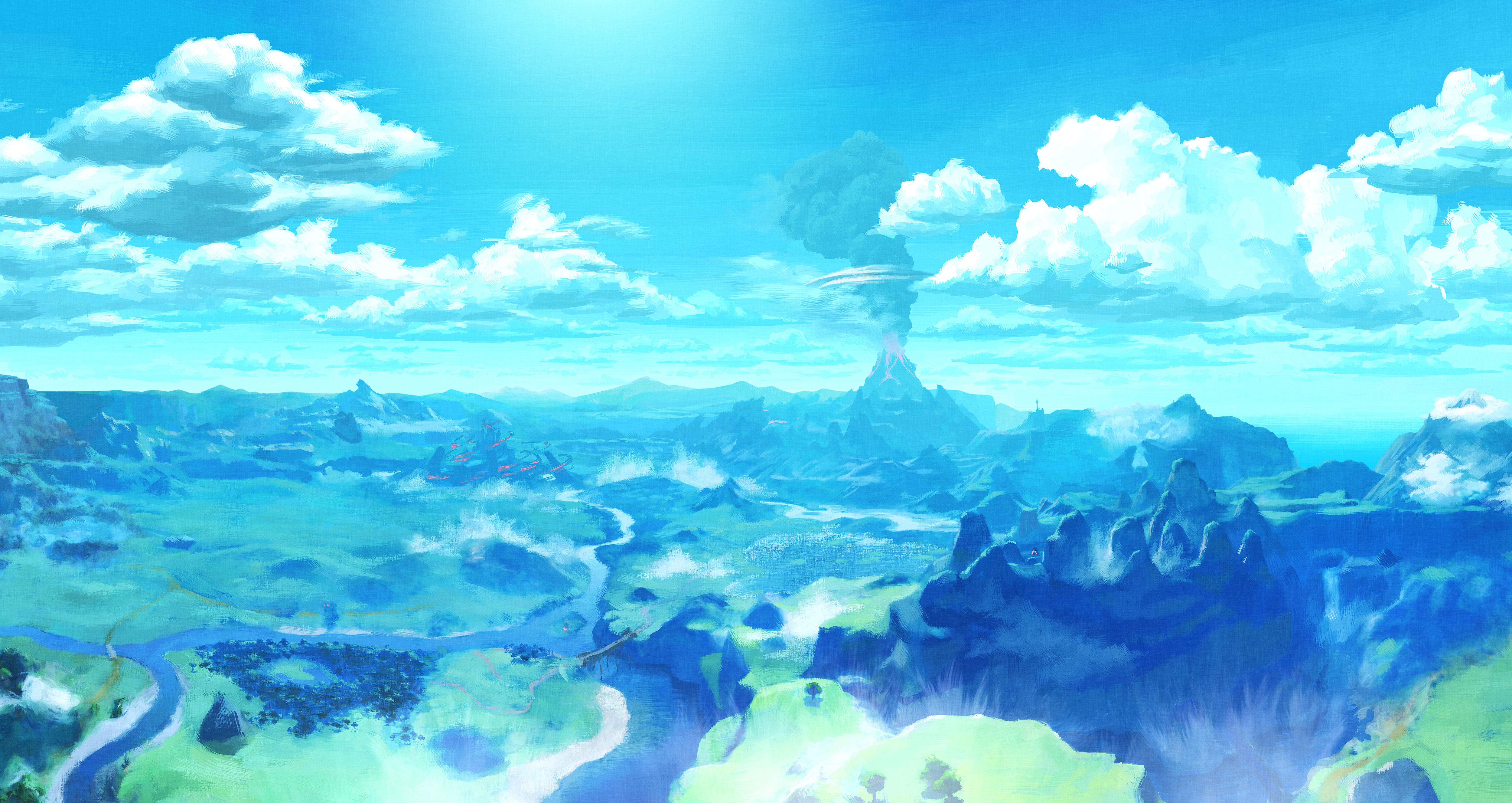 The Legend Of Zelda Breath Of The Wild 4k Ultra Hd Wallpaper Background Image 5000x2654 Id 789450 Wallpaper Abyss