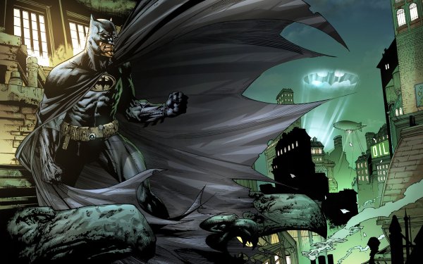 Comics Batman Bat-Signal HD Wallpaper | Background Image