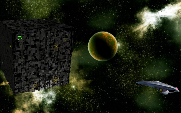 Star Trek movie star trek: first contact HD Desktop Wallpaper | Background Image