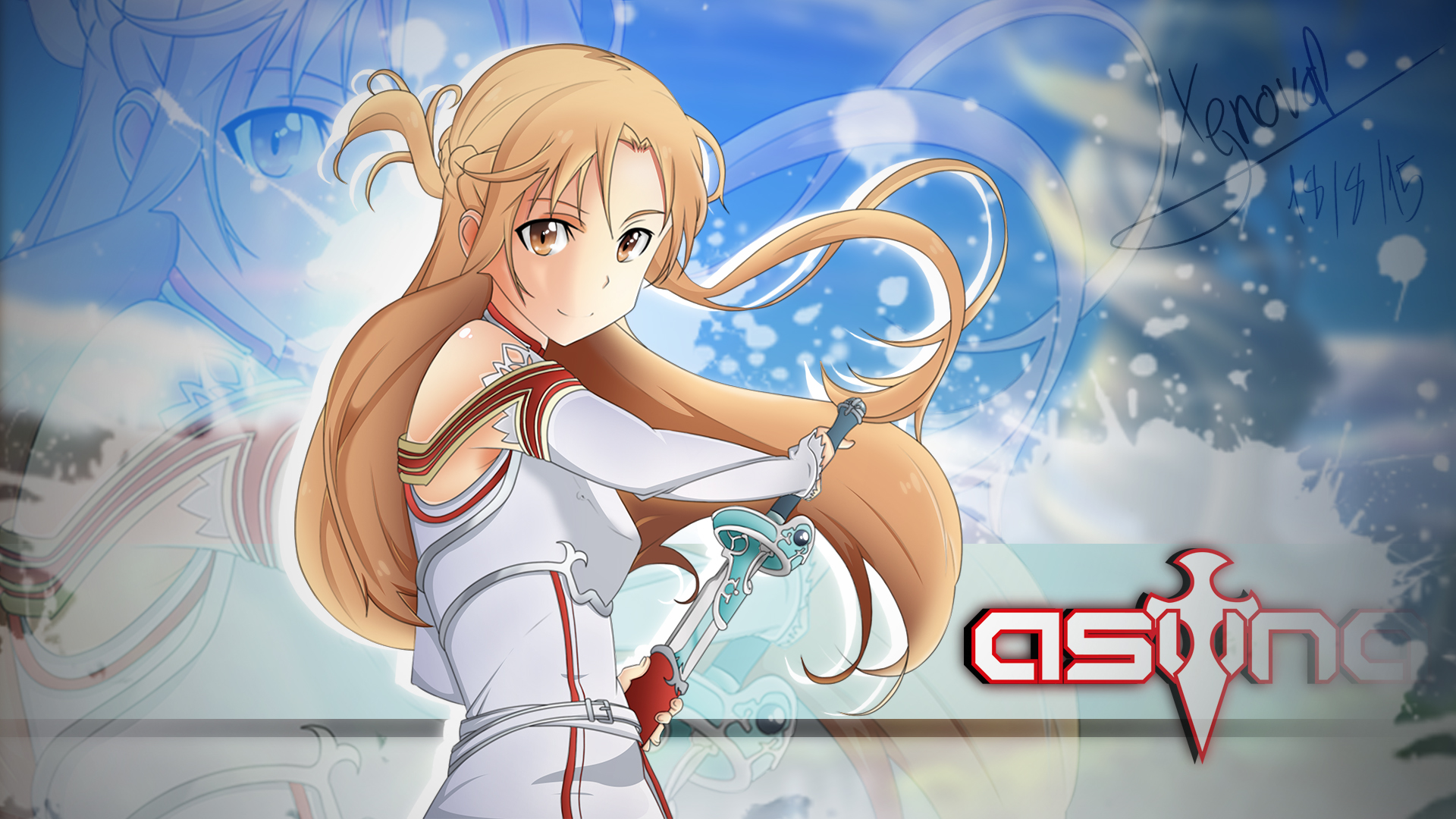 Download Asuna Yuuki Anime Sword Art Online HD Wallpaper