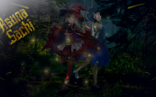 Anime Sword Art Online Asuna Yuuki Sachi HD Wallpaper | Hintergrund