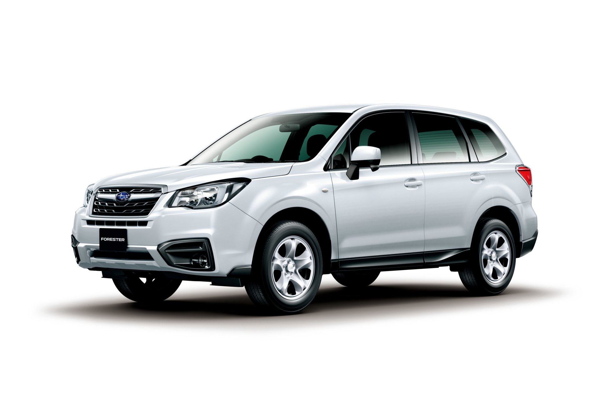 Download SUV Car White Car Subaru Vehicle Subaru Forester HD Wallpaper