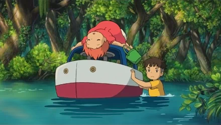 Anime Ponyo HD Desktop Wallpaper | Background Image