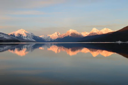  Lake McDonald, Glacier national park, Montana, America