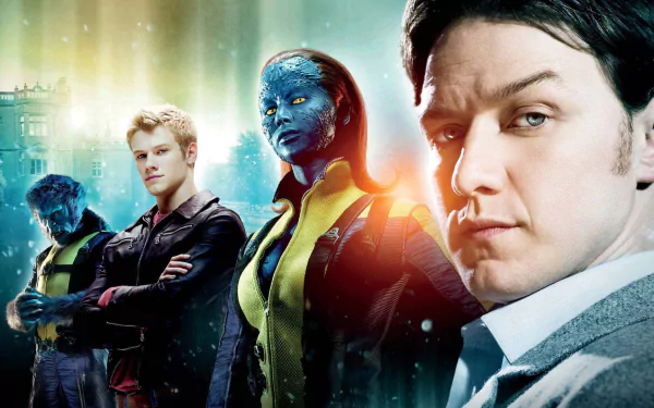 Charles Xavier Beast (Marvel Comics) Mystique (Marvel Comics) Alex Summers movie X-Men: First Class HD Desktop Wallpaper | Background Image