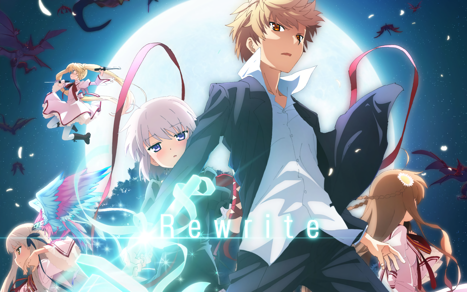 HD wallpaper: Anime, Rewrite, Kagari (Rewrite), Kotori Kanbe | Wallpaper  Flare