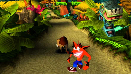 video game Crash Bandicoot HD Desktop Wallpaper | Background Image