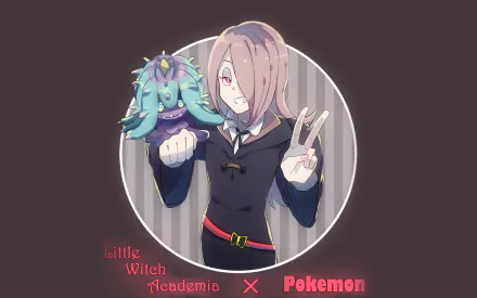 Sucy Manbavaran Anime crossover HD Desktop Wallpaper | Background Image