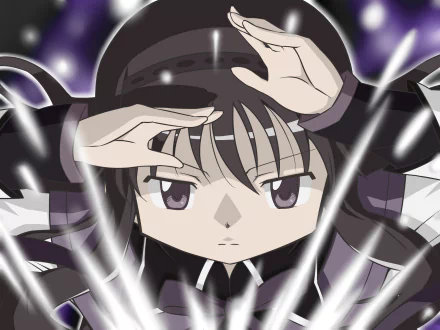 Homura Akemi Anime Puella Magi Madoka Magica HD Desktop Wallpaper | Background Image