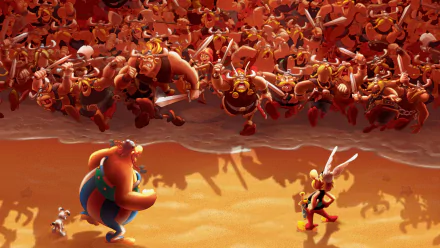 movie Asterix and the Vikings HD Desktop Wallpaper | Background Image