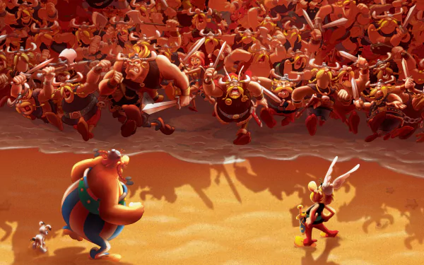 movie Asterix and the Vikings HD Desktop Wallpaper | Background Image