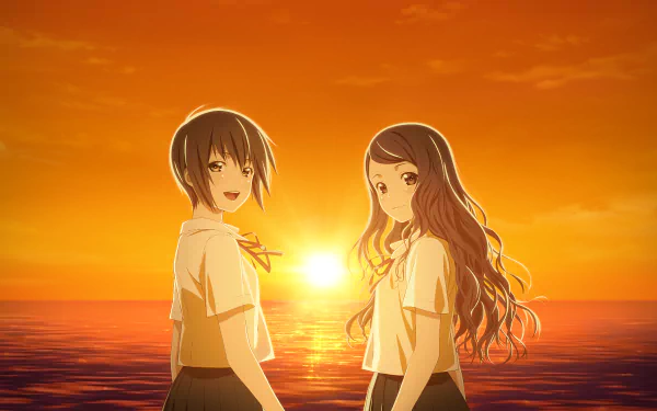 Sumire Souma Misora Haruki Anime Sakurada Reset HD Desktop Wallpaper | Background Image