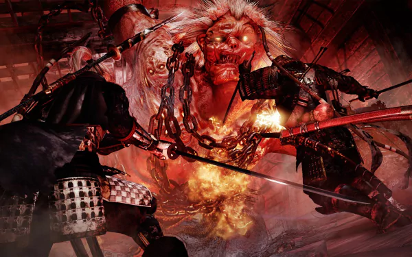 yokai William Adams (Nioh) One-Eyed Oni (Nioh) video game Nioh HD Desktop Wallpaper | Background Image
