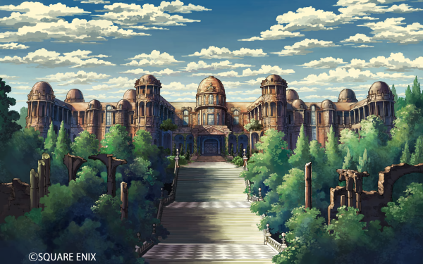 Anime Building HD Wallpaper | Background Image