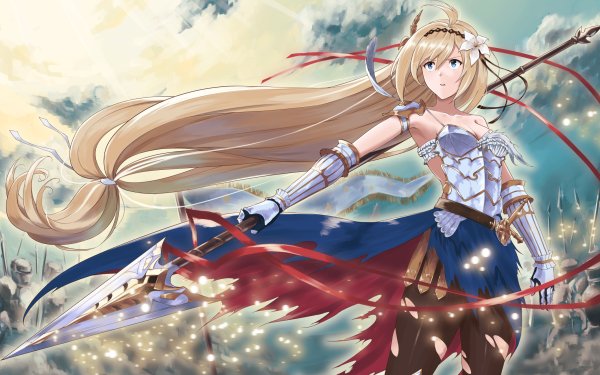Anime Granblue Fantasy Jeanne D'arc HD Wallpaper | Background Image