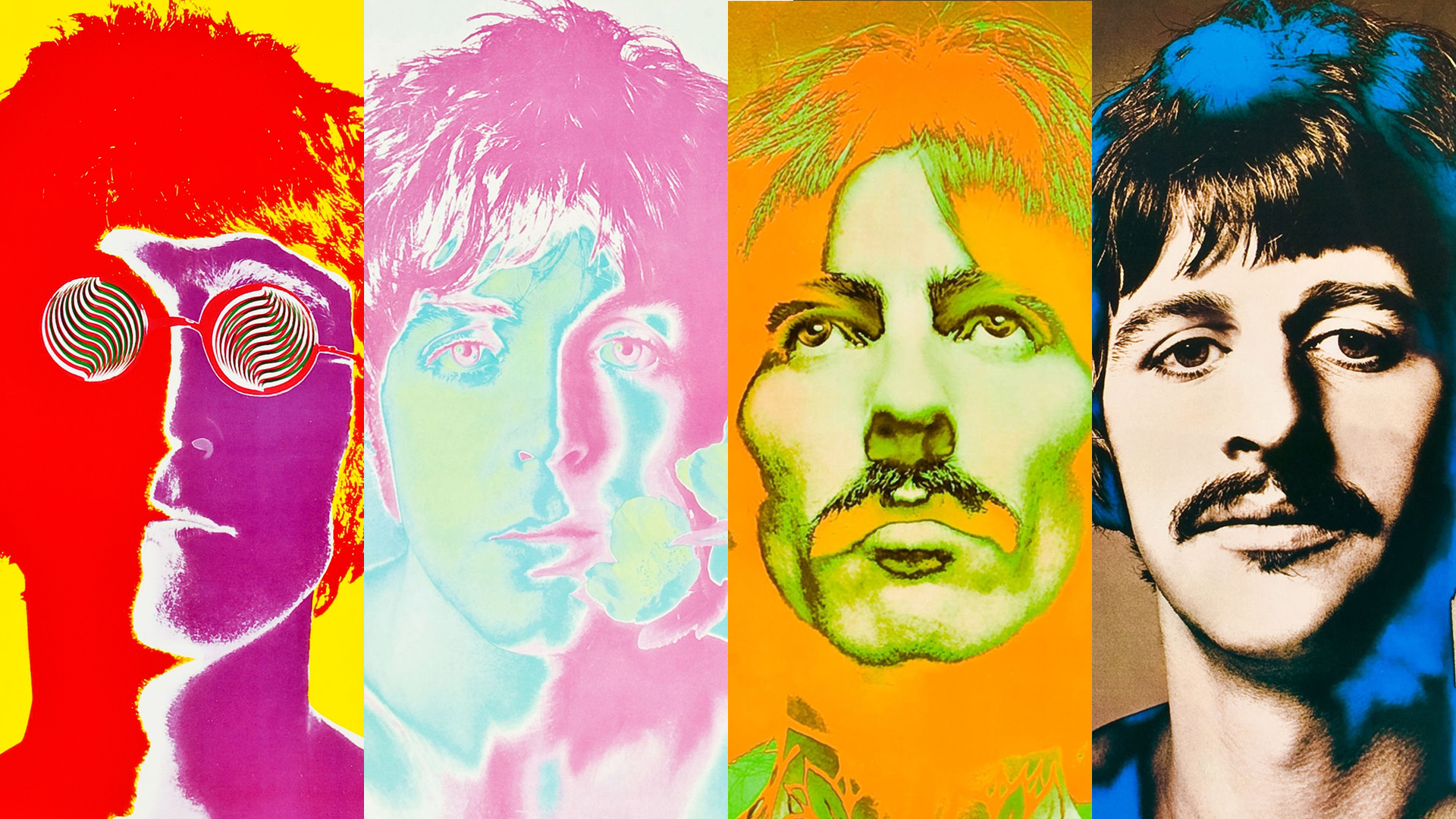 The Beatles Zoom Background