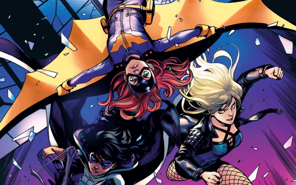 Comics Birds Of Prey Batgirl Black Canary Huntress HD Wallpaper | Background Image