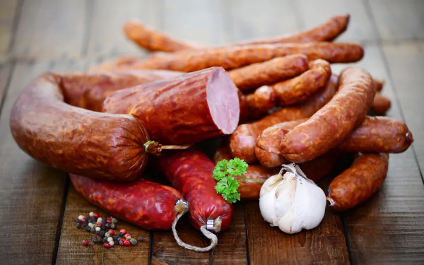 sausage food meat HD Desktop Wallpaper | Background Image