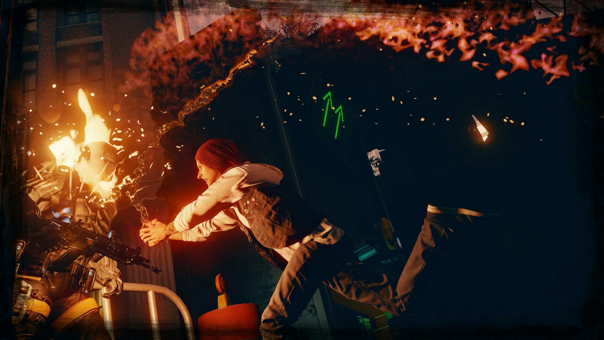 Download Video Game InFAMOUS: Second Son HD Wallpaper