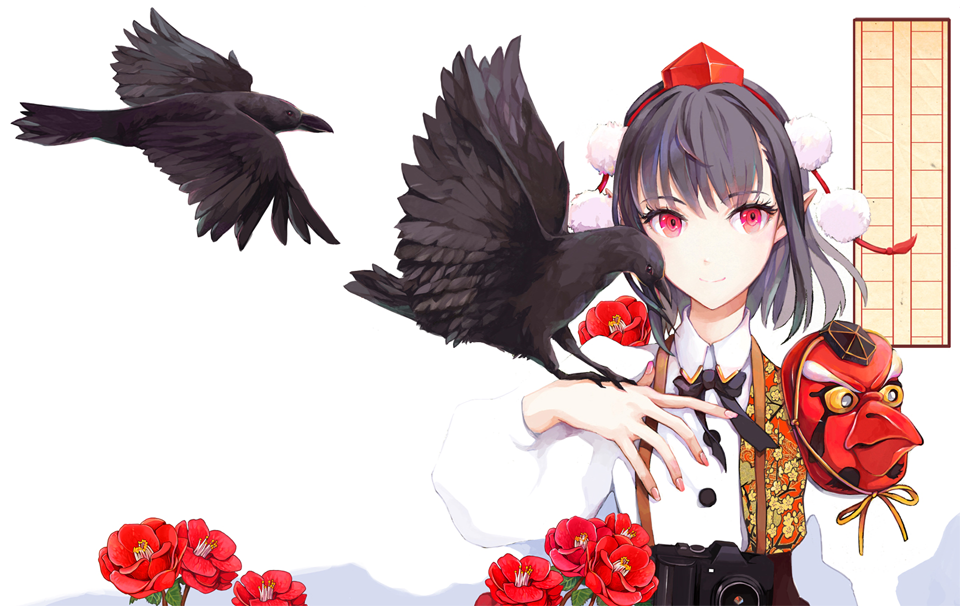 Download Aya Shameimaru Anime Touhou HD Wallpaper