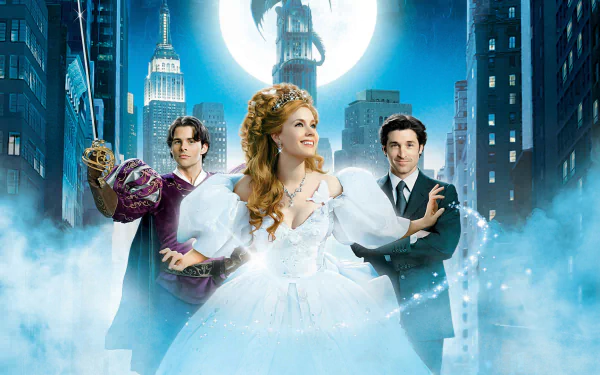 Patrick Dempsey James Marsden Amy Adams movie Enchanted (Movie) HD Desktop Wallpaper | Background Image
