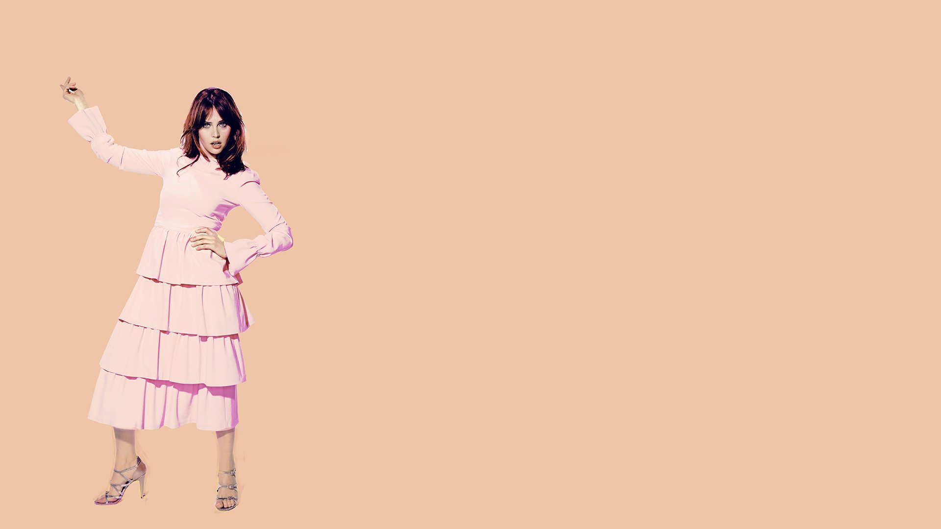 Download Actress Brunette Celebrity Felicity Jones HD Wallpaper