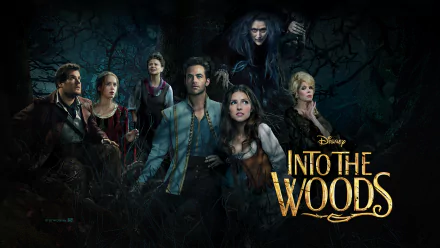  Into The Woods (2014) Cast