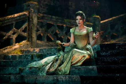 Anna Kendrick movie Into The Woods (2014) HD Desktop Wallpaper | Background Image