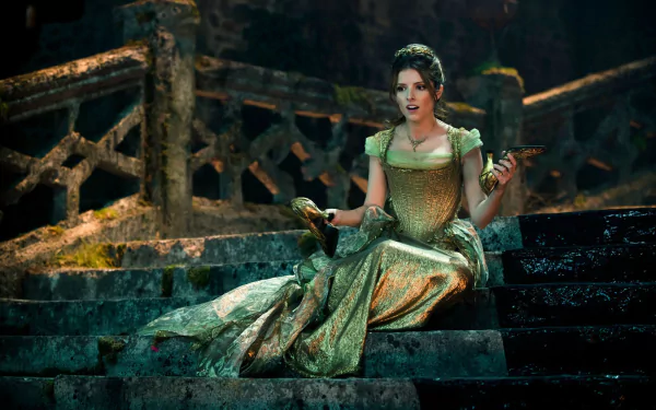 Anna Kendrick movie Into The Woods (2014) HD Desktop Wallpaper | Background Image