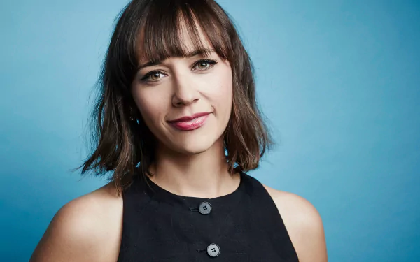 face smile brunette American actress Celebrity Rashida Jones HD Desktop Wallpaper | Background Image