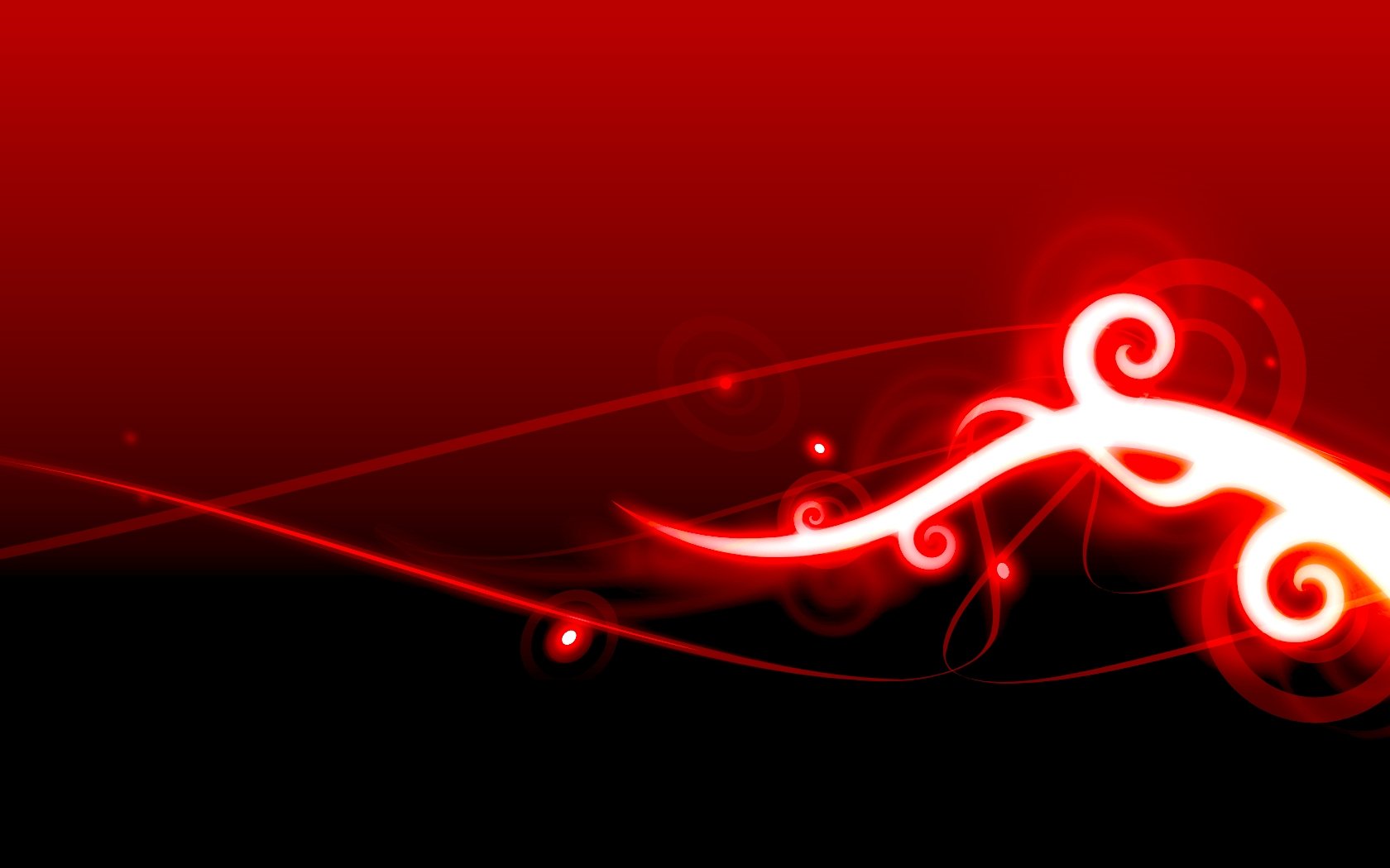 Abstract HD PC desktop wallpaper featuring vibrant red CGI textures, swirling patterns, and dynamic shapes against a rich gradient background.