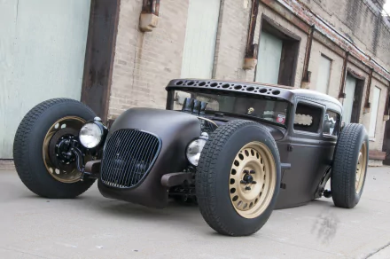 rat rod hot rod vehicle Ford Model A HD Desktop Wallpaper | Background Image