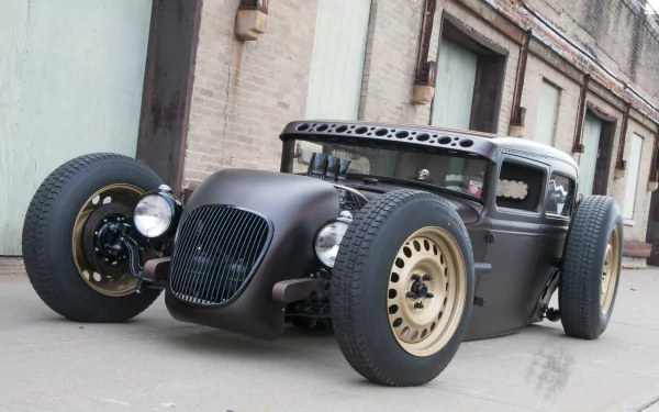 rat rod hot rod vehicle Ford Model A HD Desktop Wallpaper | Background Image