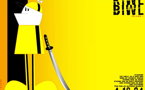 Kill Bill: Vol. 1 TV Show Homestar Runner HD Desktop Wallpaper | Background Image