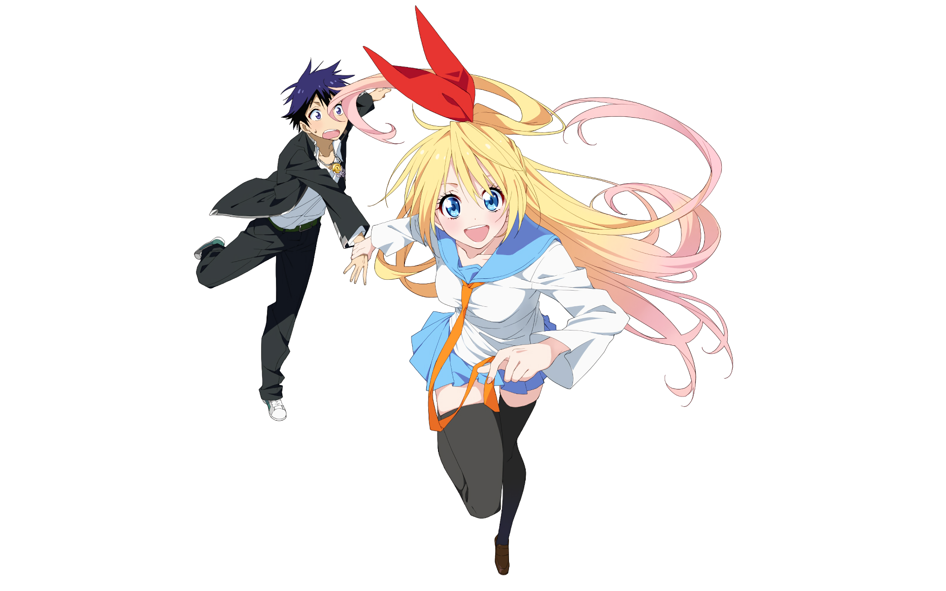 Притворная любовь. Nisekoi («Притворная любовь», 2014-2015). Chitoge Kirisaki. Читоге Кирисаки Нисекой. Аниме Притворная любовь Читоге Кирисаки.