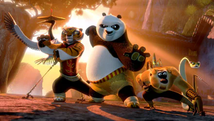 Po (Kung Fu Panda) movie Kung Fu Panda 2 HD Desktop Wallpaper | Background Image