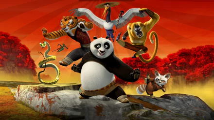 movie Kung Fu Panda: Secrets of the Furious Five HD Desktop Wallpaper | Background Image