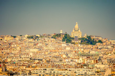 Sacré-Cœur building city France man made Paris HD Desktop Wallpaper | Background Image