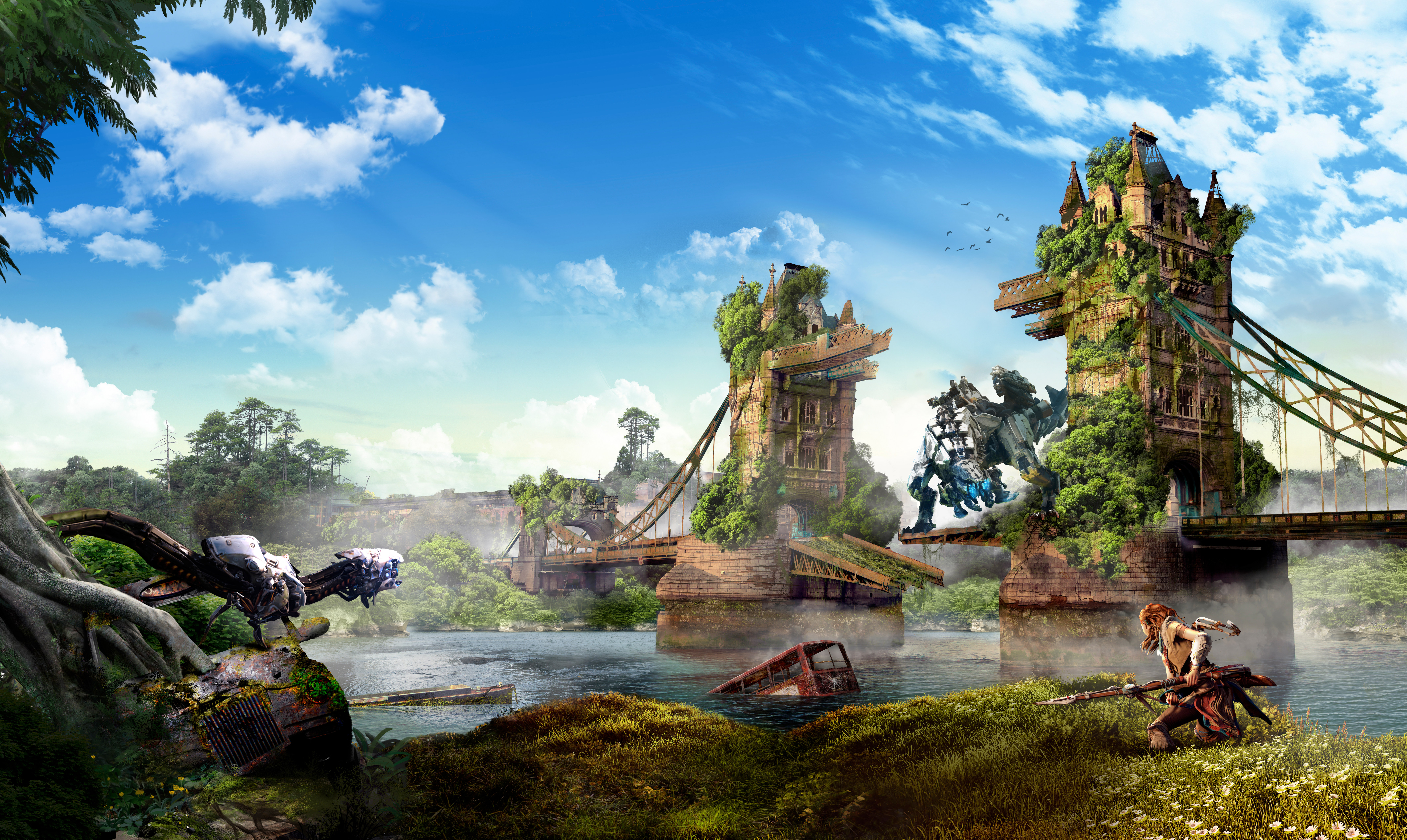 Aloy In Action 4K Ultra HD Horizon Zero Dawn Wallpaper Aloy In Action 4K Ultra HD Horizon Zero Dawn Wallpaper