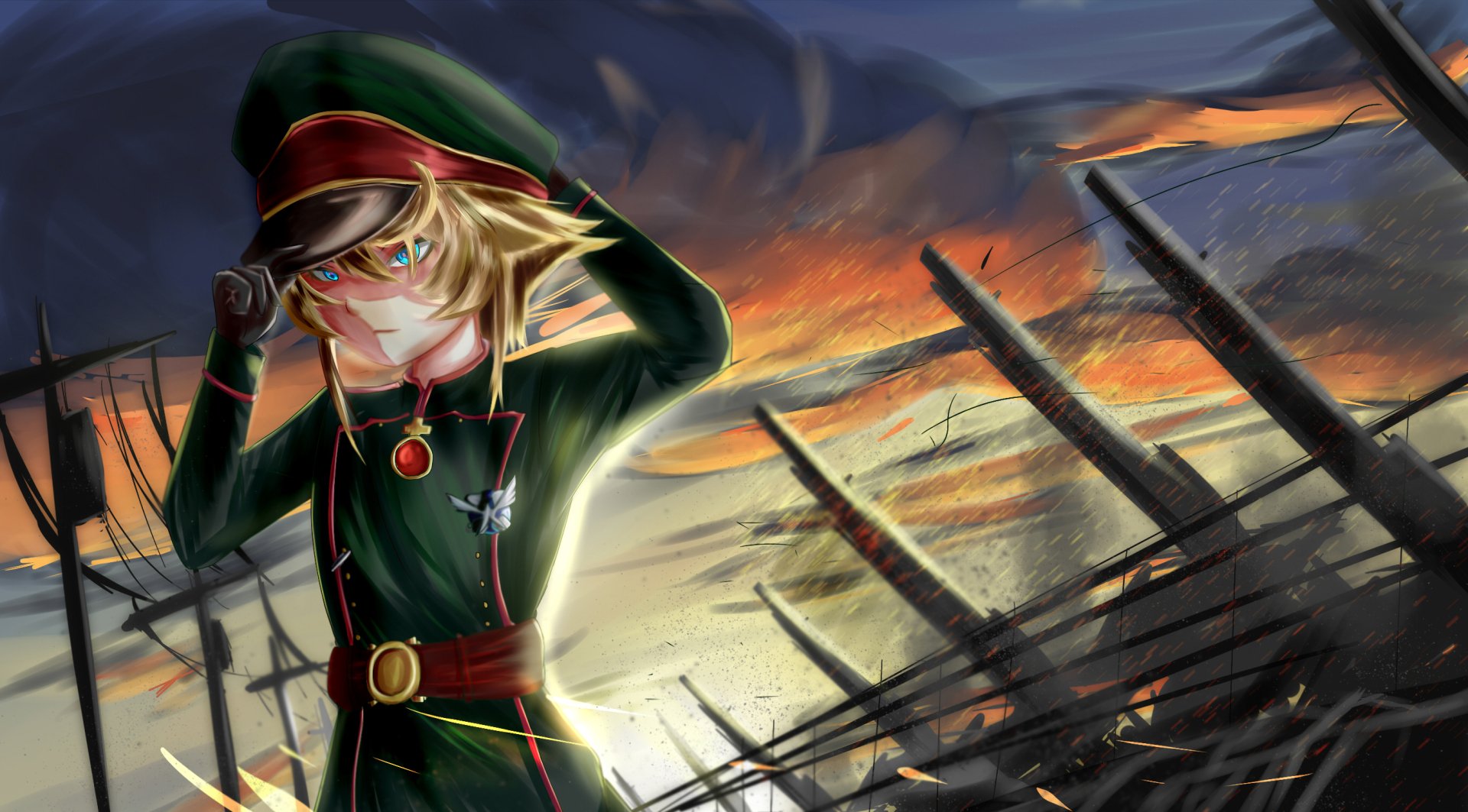 Download Tanya Degurechaff Anime Youjo Senki HD Wallpaper