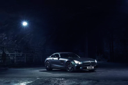silver car car Mercedes-Benz vehicle Mercedes-Benz AMG GT HD Desktop Wallpaper | Background Image