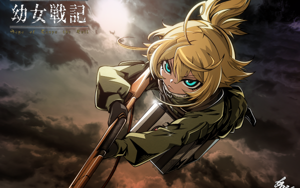 Anime Youjo Senki Tanya Degurechaff HD Wallpaper | Background Image