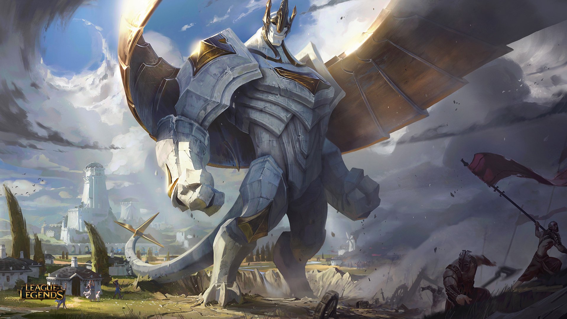 15 Galio League Of Legends Hd Wallpapers Background Images